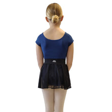 Load image into Gallery viewer, ABD Ballet Grades 5 upwards Mesh Wrapover Skirt Black
